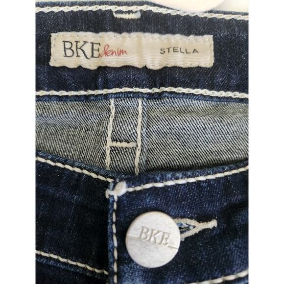 BKE Stella Bootcut Jeans Women's 29×31.5 factory distressing preppy rodeo - Picture 6 of 11